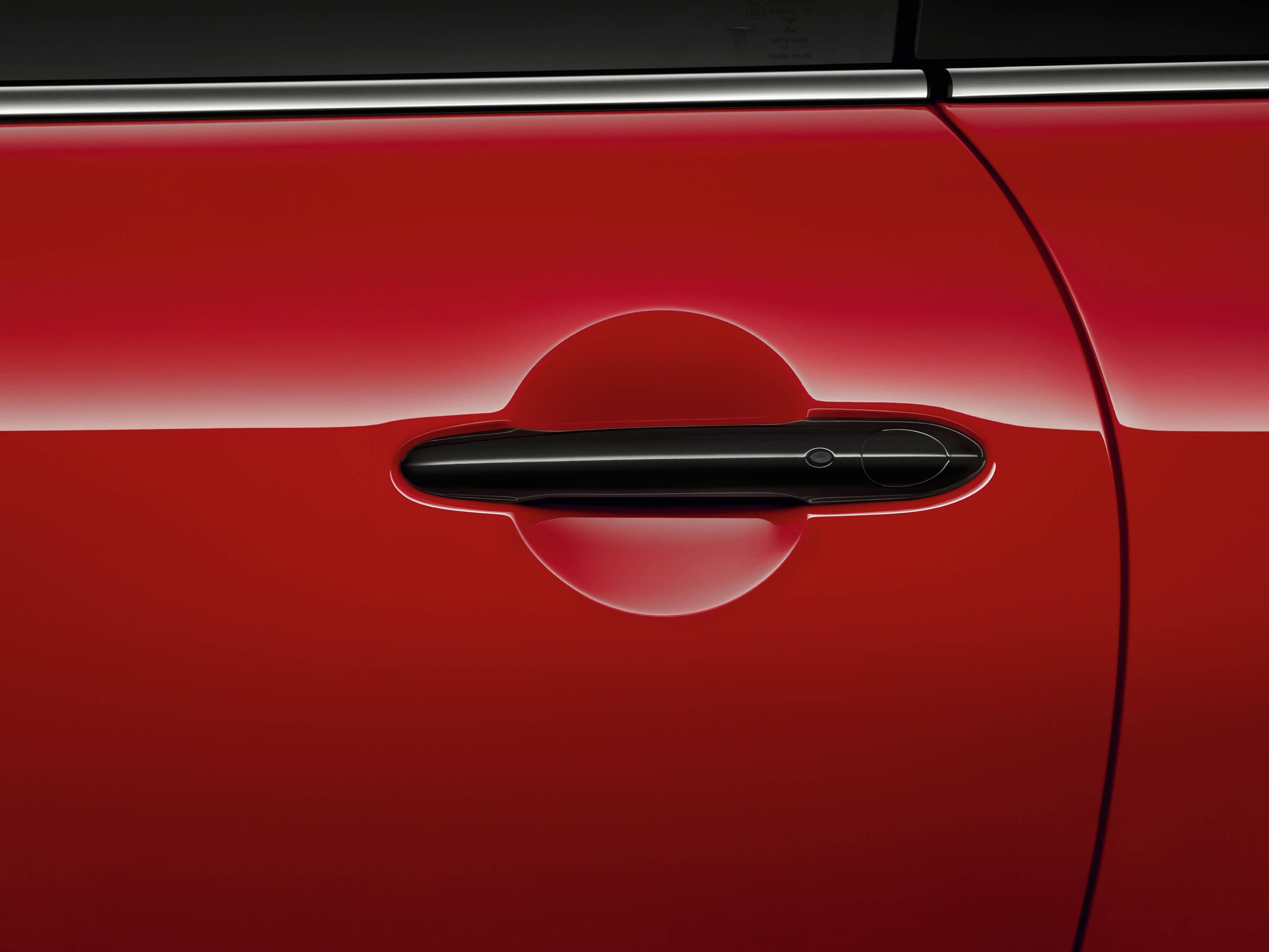 MINI – door handle – piano black